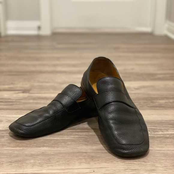 Gucci leather slip on loafers - Picture 2 of 8
